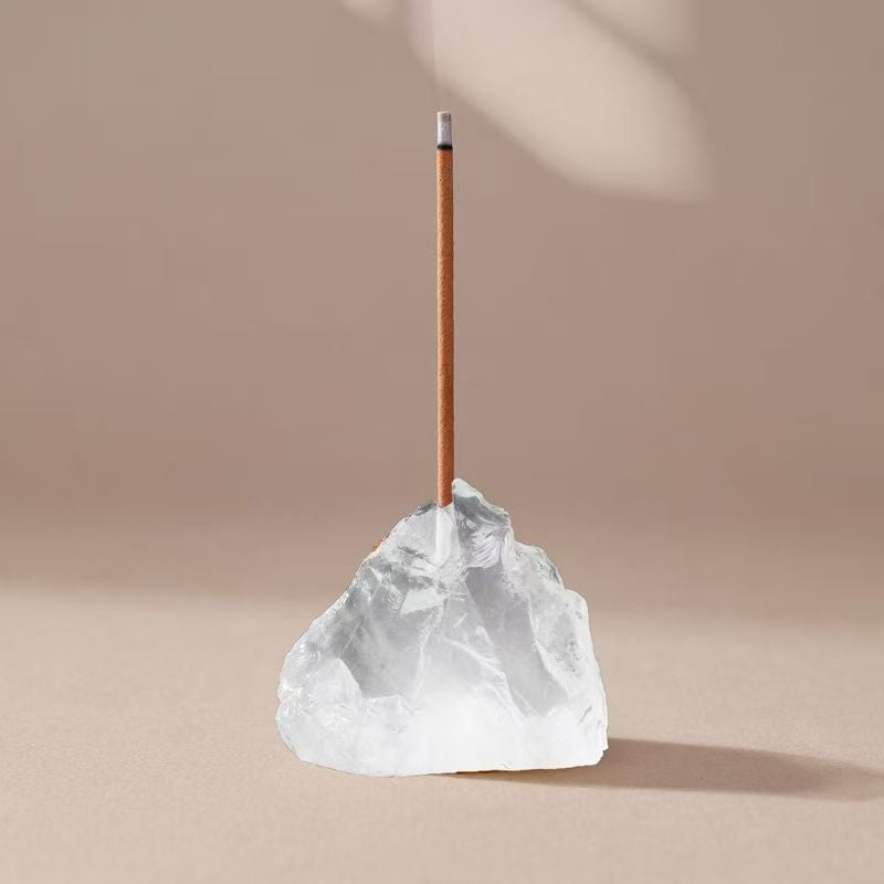 Raw Crystal Incense Holder